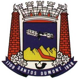 Brasão da seguinte cidade: Santos Dumont