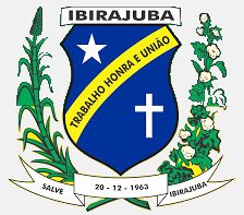 Brasão da seguinte cidade: Ibirajuba