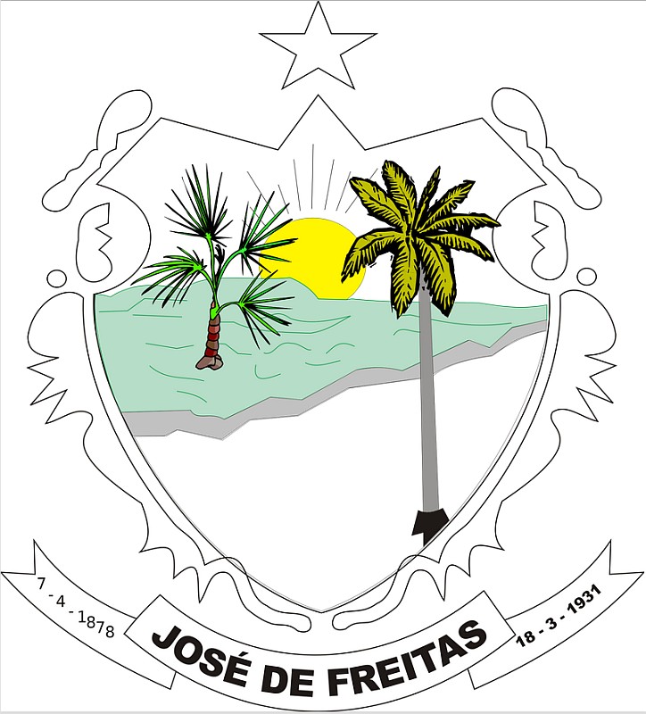 Brasão da seguinte cidade: José de Freitas
