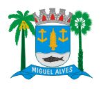 Brasão da seguinte cidade: Miguel Alves