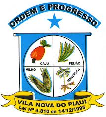 Brasão da seguinte cidade: Vila Nova do Piauí
