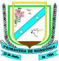 Brasão da seguinte cidade: Primavera de Rondônia