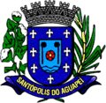 Brasão da seguinte cidade: Santópolis do Aguapeí