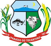 Brasão da seguinte cidade: Paraíso do Tocantins