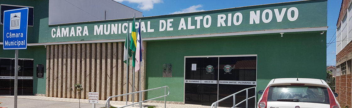 Foto da Câmara Municipal de Alto Rio Novo