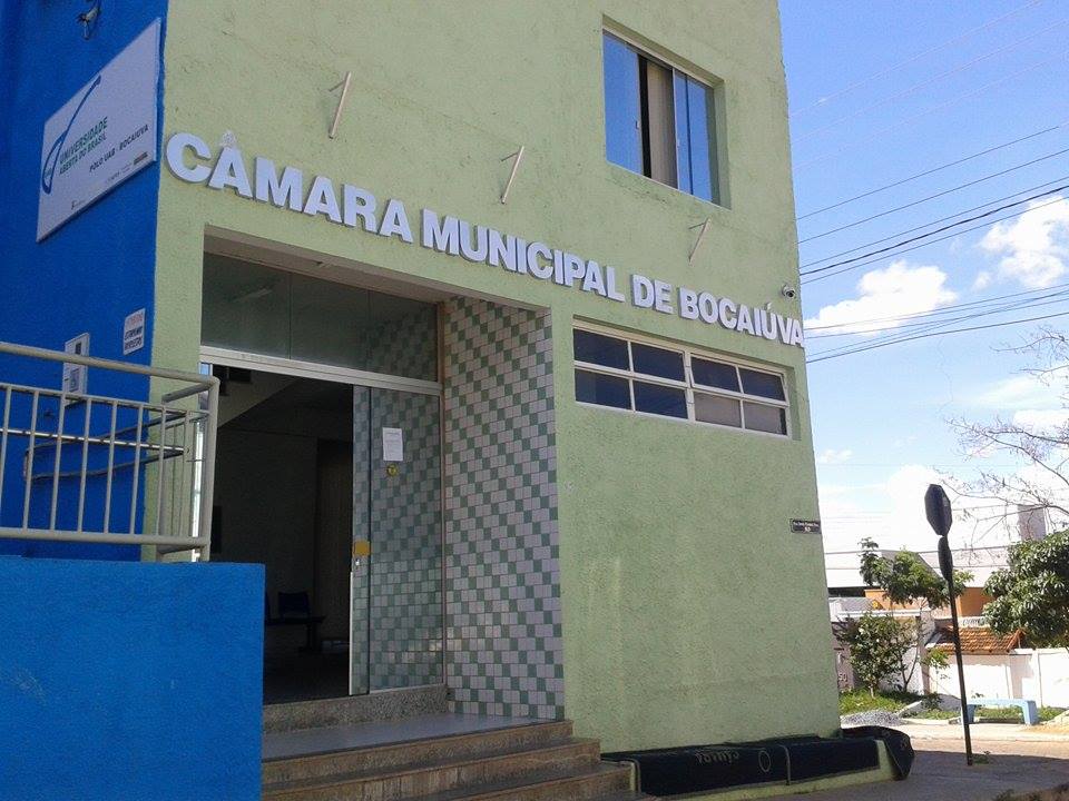 Foto da Câmara Municipal de Bocaiúva