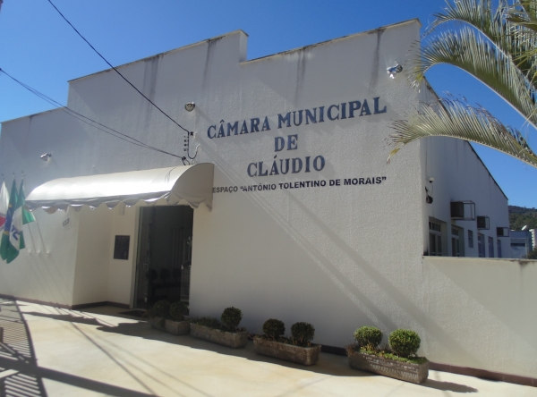 Foto da Câmara Municipal de Cláudio