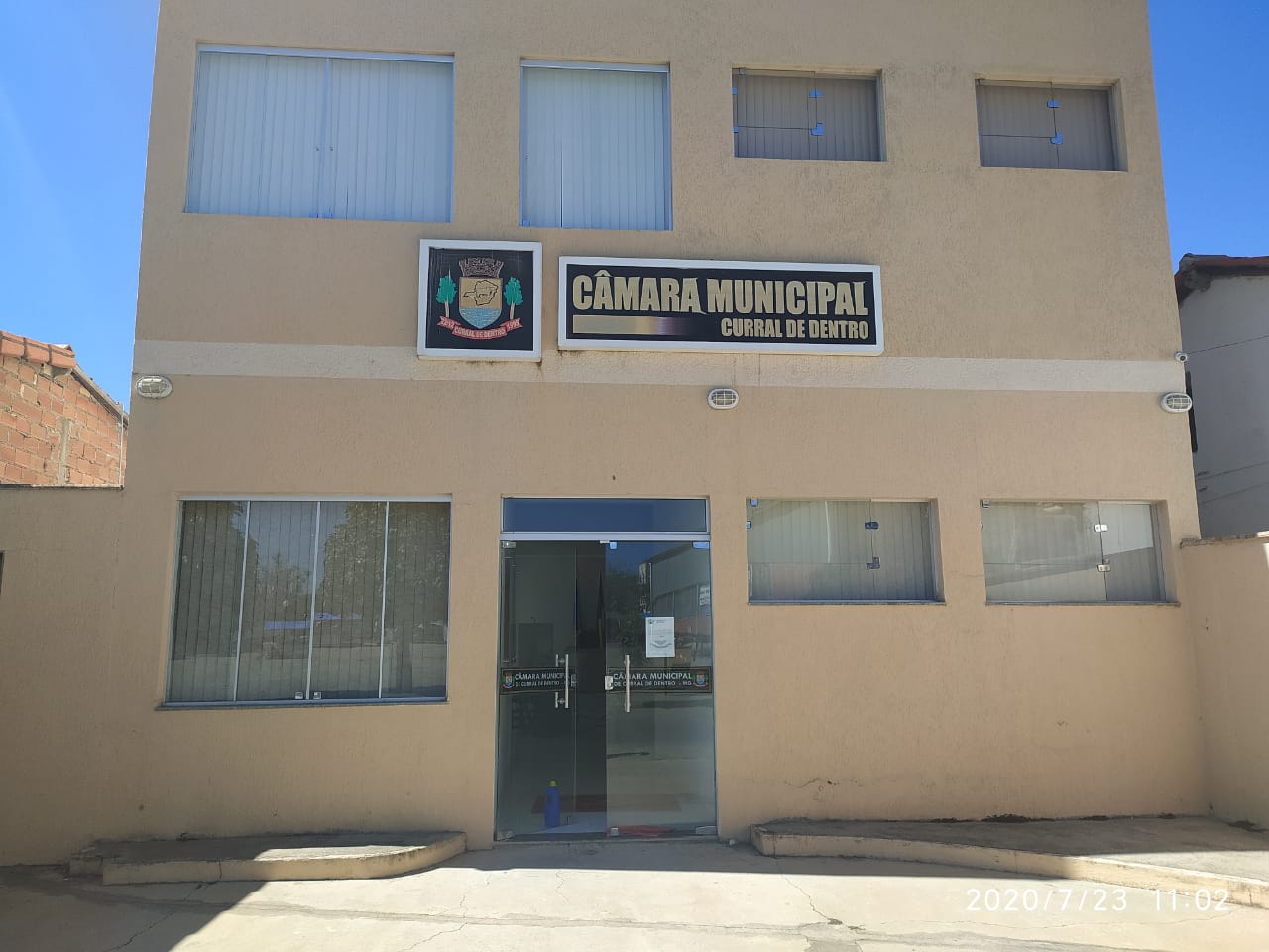 Foto da Câmara Municipal de Curral de Dentro