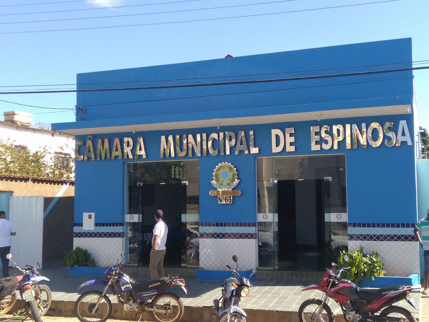 Foto da Câmara Municipal de Espinosa