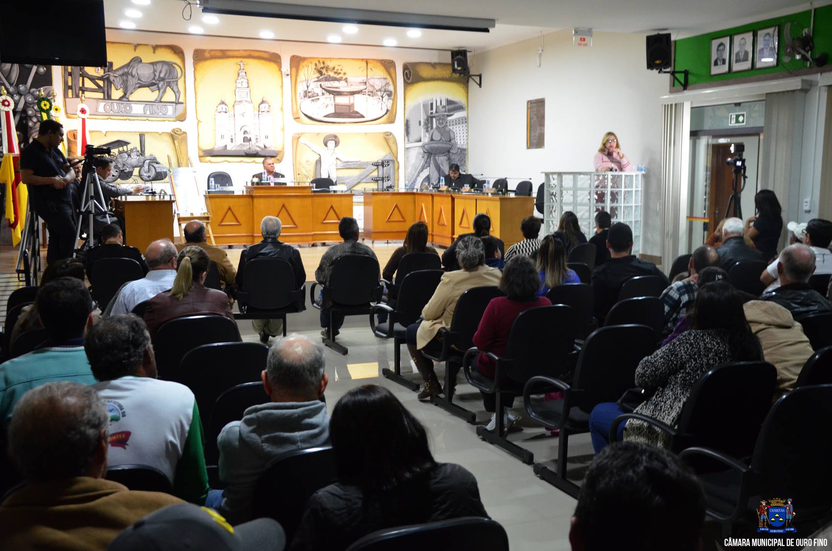 Foto da Câmara Municipal de Ouro Fino