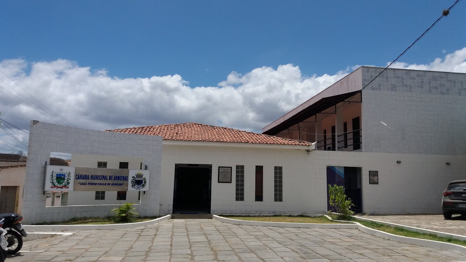 Foto da Câmara Municipal de Aroeiras
