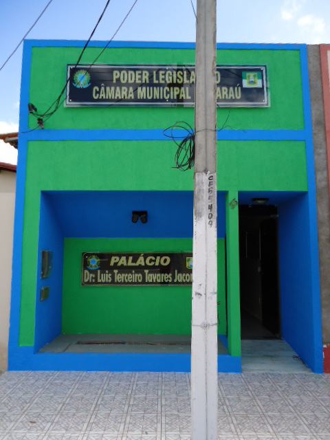 Foto da Câmara Municipal de Paraú