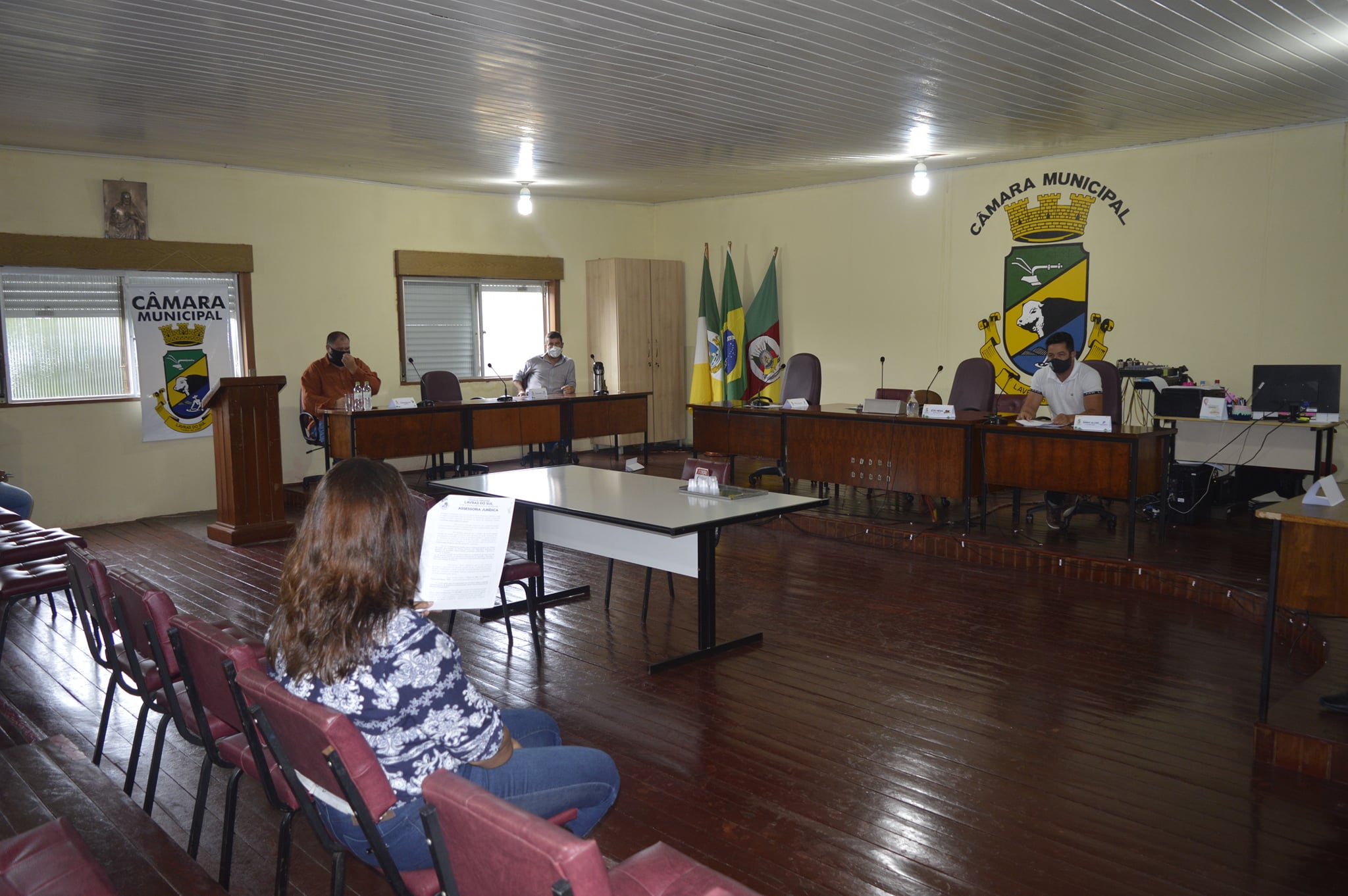 Foto da Câmara Municipal de Lavras do Sul